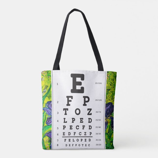 Tote Optometria Ophthomolgist Olho Médico Bolsa (Verso)