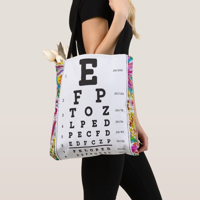 Tote Optometria Ophthomolgist Olho Médico Bolsa (Close Up)