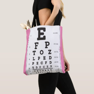 Tote Optometria Ophthomolgist Olho Médico Bolsa
