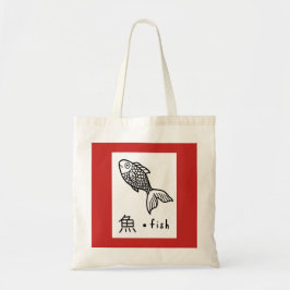 Tote Orçamento Bolsa KANJI FISH