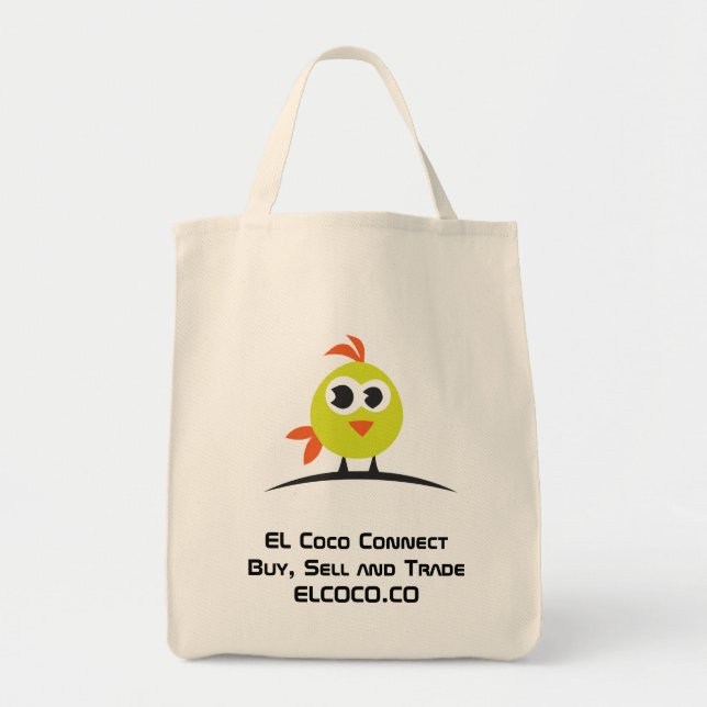 Tote Os Cocos do EL conectam a bolsa de compra (Frente)