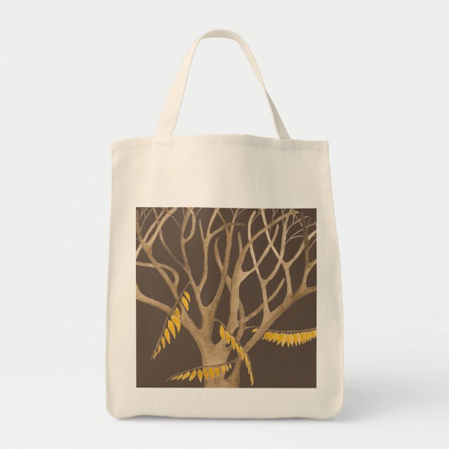 Tote outono tardio em um Bolsa de mercearia (Frente)