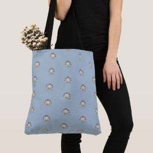 Tote OVERFLOW Blue Bolsa projetado pela poeta Adiela Ak