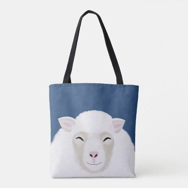 Tote Ovinos Allover Bolsa (Verso)