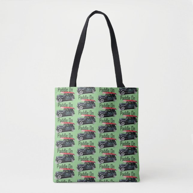 Tote Paddle No Classic Car Design - Bolsa All-Over-Impr (Frente)