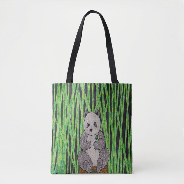 Tote Panda (solteiro) - Bolsa (Frente)