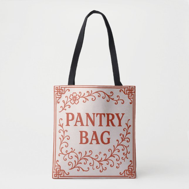 TOTE "PANTRY BAG" - BOLSA CHINOISERIE (Frente)