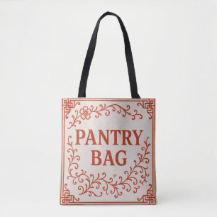 Tote "PANTRY BAG" - Uso diário e multiuso do Bolsa