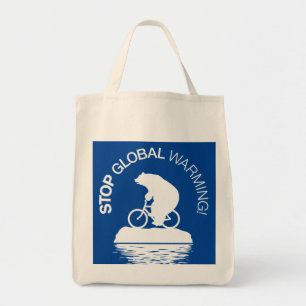 Tote Pare o aquecimento global: A bolsa de compra