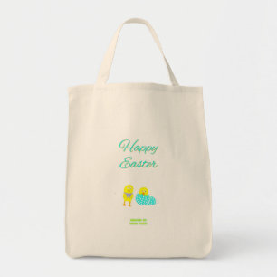 Tote Páscoa Hatchlings Grocery Bolsa