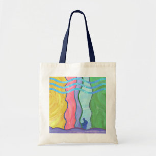 Tote Páscoa - Padrão Colorido Personalizado Bolsa