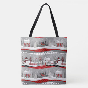 Tote Patches de Natal bonitas POR TODO O BOLSA IMPRESSÃ
