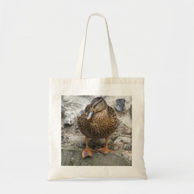 Tote Pato em uma bolsa de parede (Frente)