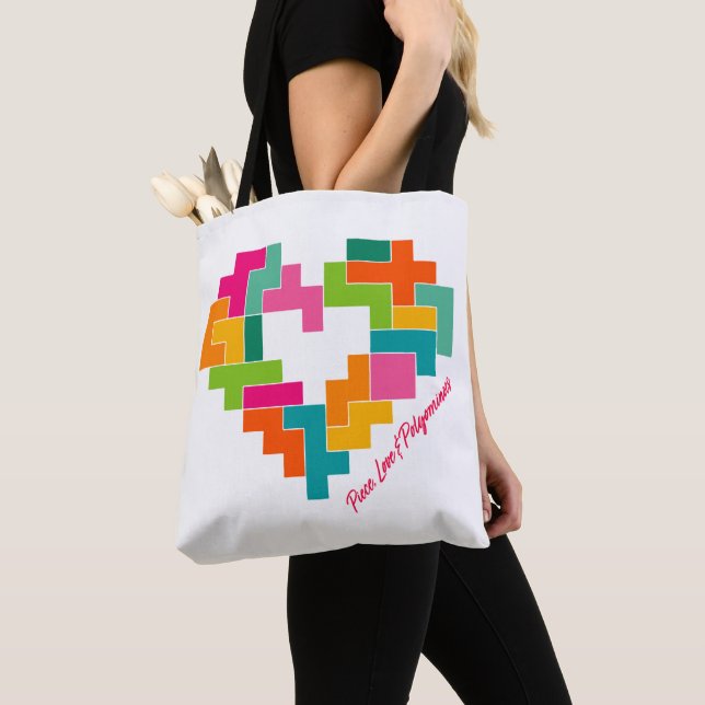 Tote Peça, Amor e Polinominóes Bolsa (Close Up)