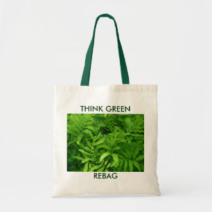 Tote PENSE VERDE Fern, Bolsa REBAG