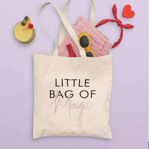 Tote Pequena bolsa de citação moderna minimalista mágic