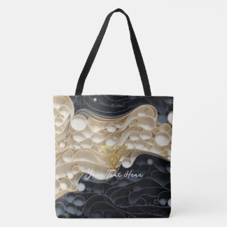 Tote Personalizado: Bolsa de Whirl Monocromático