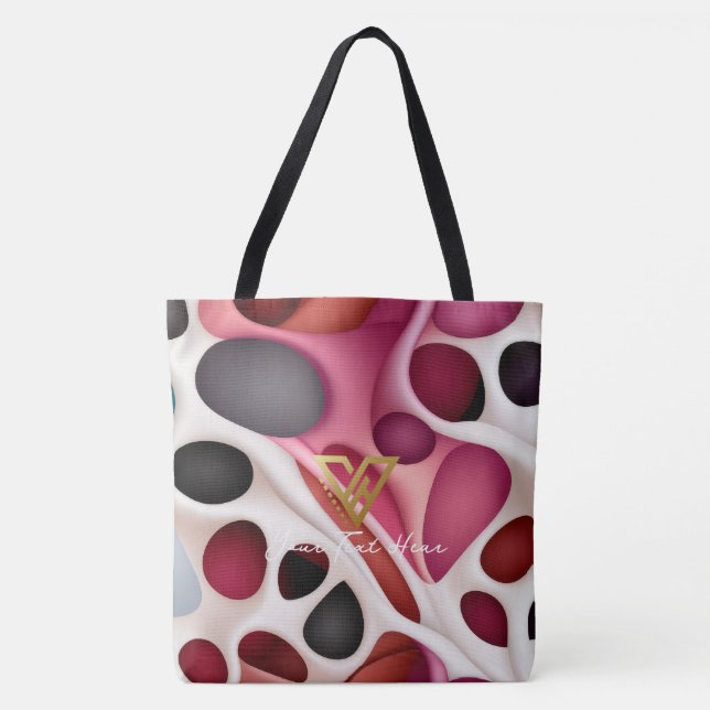Tote Personalizado: Bolsa Personalizado do Array de Bol (Frente)