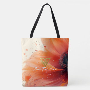 Tote Personalizado: Bolsa personalizado por espiral flo