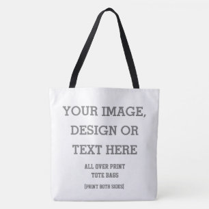 Tote Personalizado por todo o Impressão Bolsa - Design 