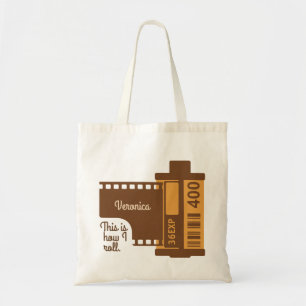 Tote Personalizou isto é como eu rolo o bolsa do filme