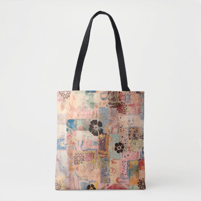 Tote Phunky Phlowers - Bolsa de Compras (Frente)