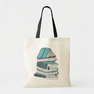 Tote Pilha do bolsa da aguarela dos livros
