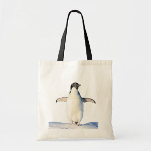 Tote Pinguim na Bolsa de neve