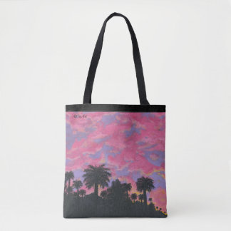 Tote "Pink Paradise" Bolsa por All Joy Art