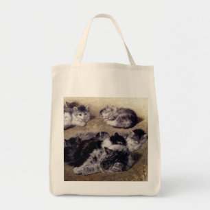 Tote Pintura do estudo de Ronner do vintage do bolsa