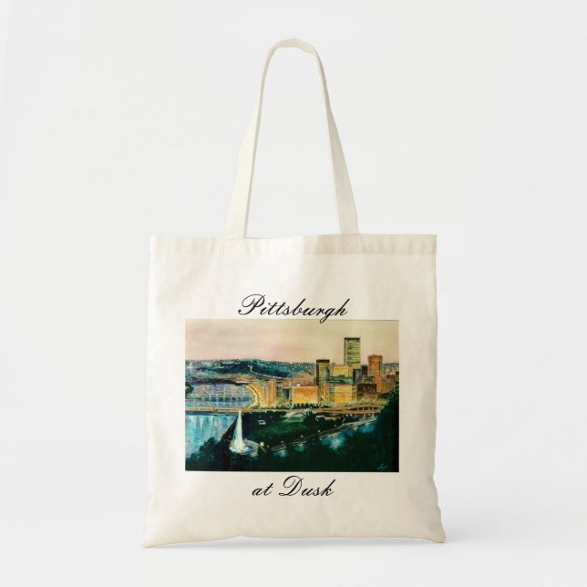 Tote Pittsburgh no bolsa do crepúsculo (Frente)