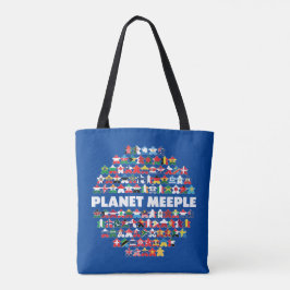 Tote Planeta, Bolsa de Texto Branco