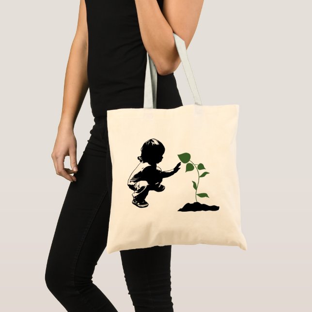 Tote Planta para nossa Bolsa de compra Planeta (Frente (produto))