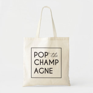 Tote Pop, Bolsa De Despedida De Champanhe