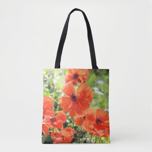 Tote Poppies Bolsa (Frente)