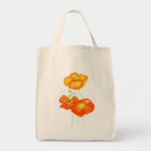 Tote Poppy Grocery Bolsa