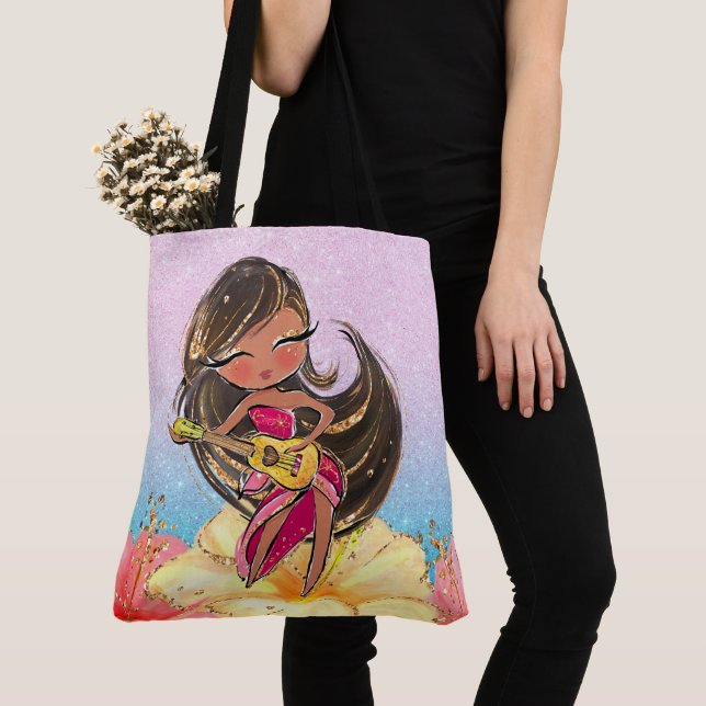 Tote Precioso Guitarra Bolsa (Close Up)