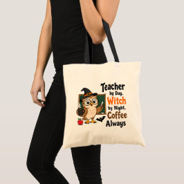 Tote Presente de Bolsa de Café para Professora de Dia e