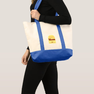 Tote Presente de Nome Personalizado para Mamãe, Bolsa d