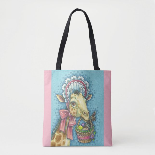 Tote Primavera BOLSA FRALDA BAG GIRAFFE páscoa (Frente)