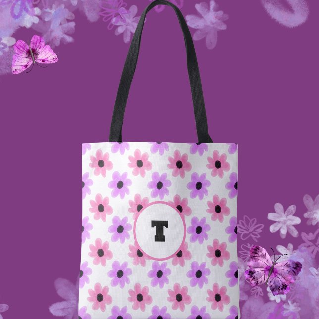Tote Primavera, cor-de-rosa e Bolsa plana (Criador carregado)