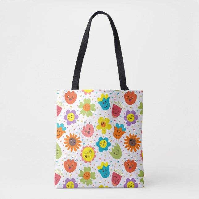 Tote Primavera está no bolsa de ar reutilizável (Frente)