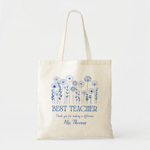 Tote Professor de bolsa de apreciação de presente perso