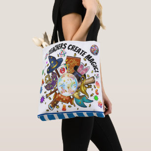 Tote Professores Criam Magic Bolsa rev 3 - Veja Trás!