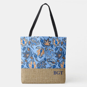 Tote Protea Batik Havaiana - Bolsa de praia Tropical Mo