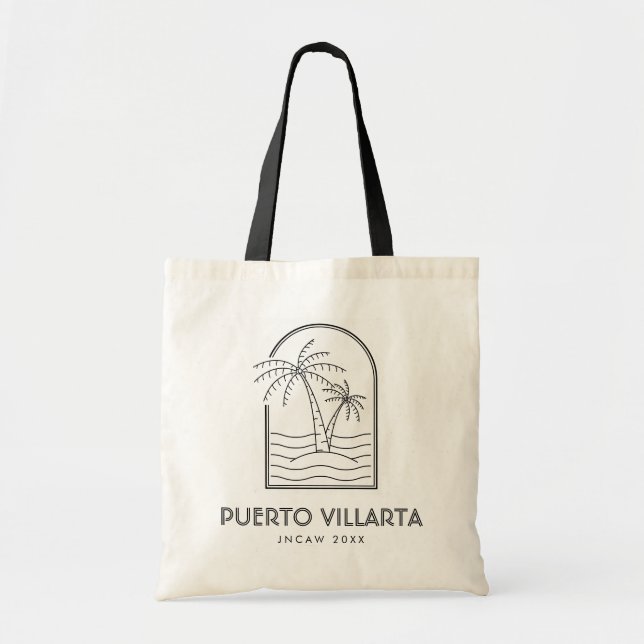 Tote Puerto Vallarta Trade Show Bag Bolsa (Frente)
