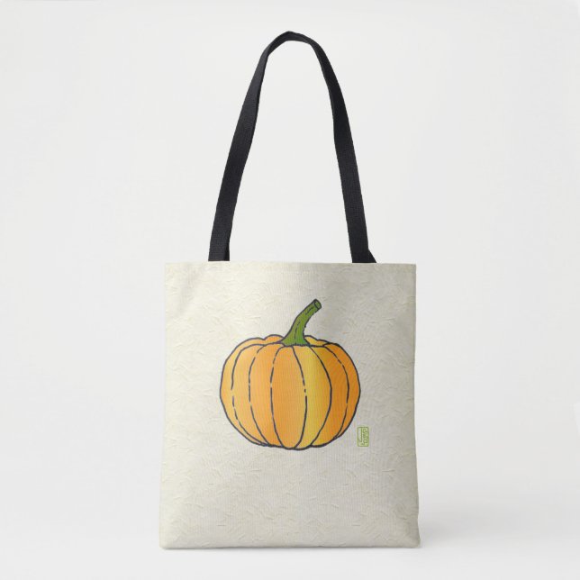 Tote Pumpkin? Bolsa All-Over-Impressão (Frente)