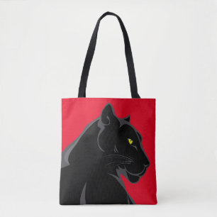 TOTE PURA BOLSA DE PANTERS PRETO