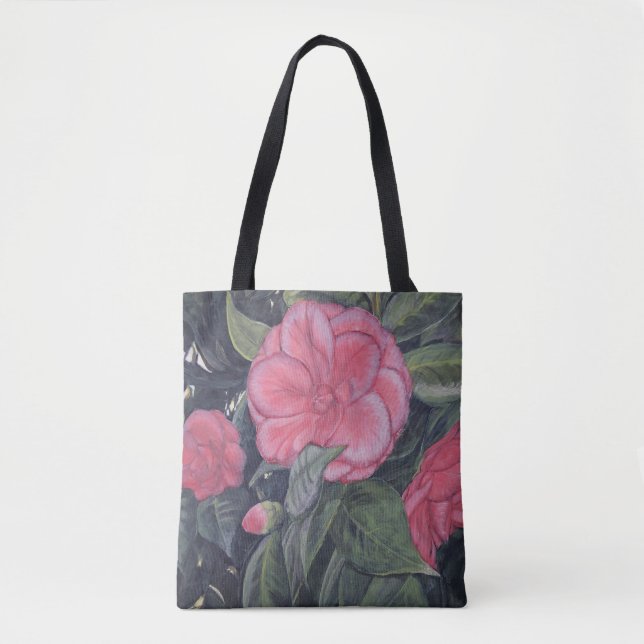 Tote Purple Dawn Camellia Bolsa (Frente)