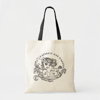 Tote Rainbow Babes Black & White Bolsa